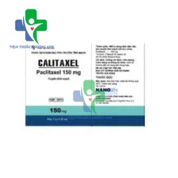 Calitaxel 150mg/25ml Nanogen - Thuốc tiêm điều trị ung thư hiệu quả